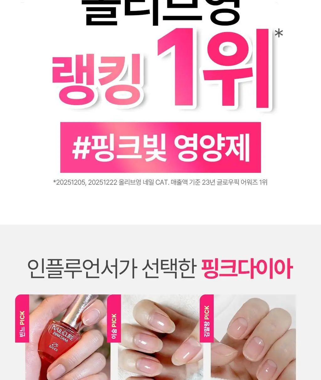 [네일베스트/케어베어콜라보] 반디 핑크다이아 오리지날 7ml 상세페이지 6